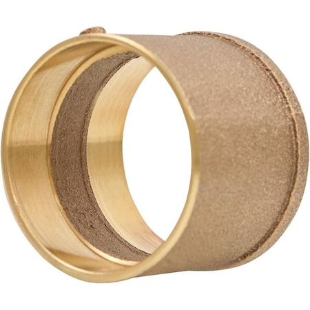 Everflow Cast Brass DWV No Hub Adapter 2 in. C for Drain, Waste and Vent Systems BDWV1360
